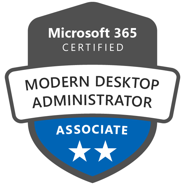 Windows 10/Windows 11 – Modern Desktop Administrator